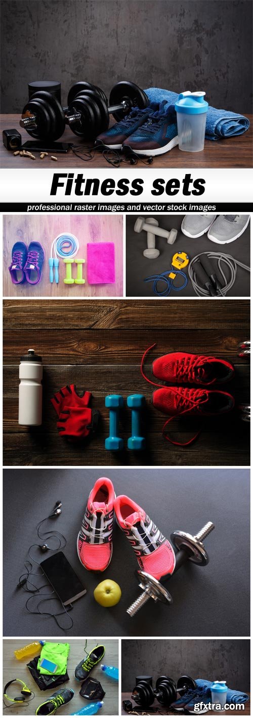 Fitness sets - 6 UHQ JPEG