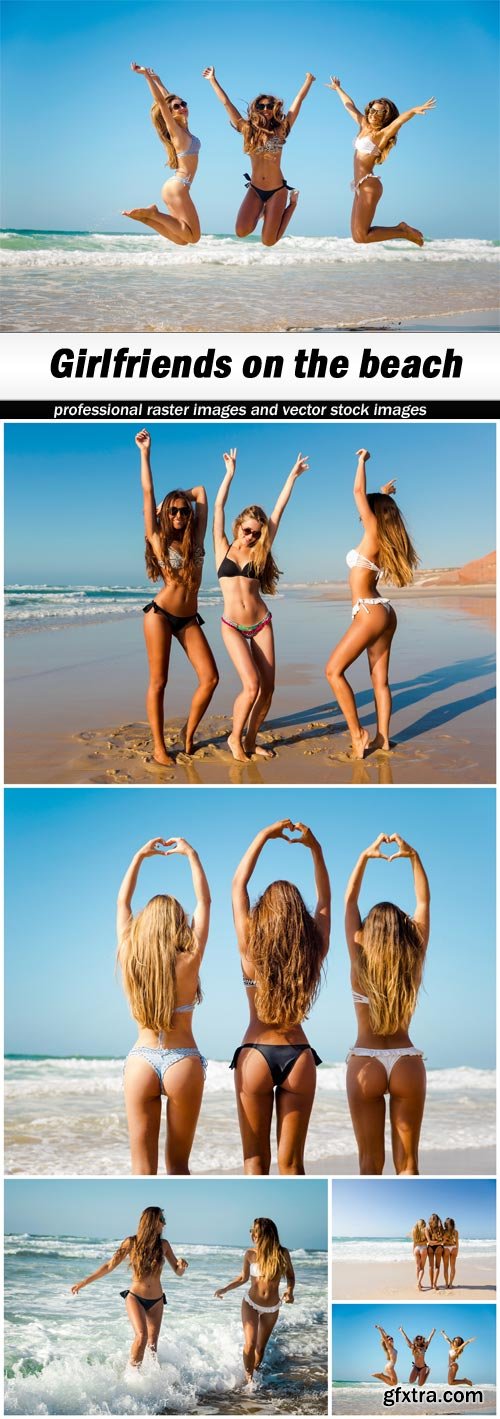 Girlfriends on the beach - 5 UHQ JPEG