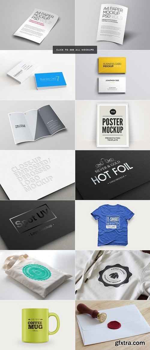 CM - Print & Object Mockups Bundle 363111