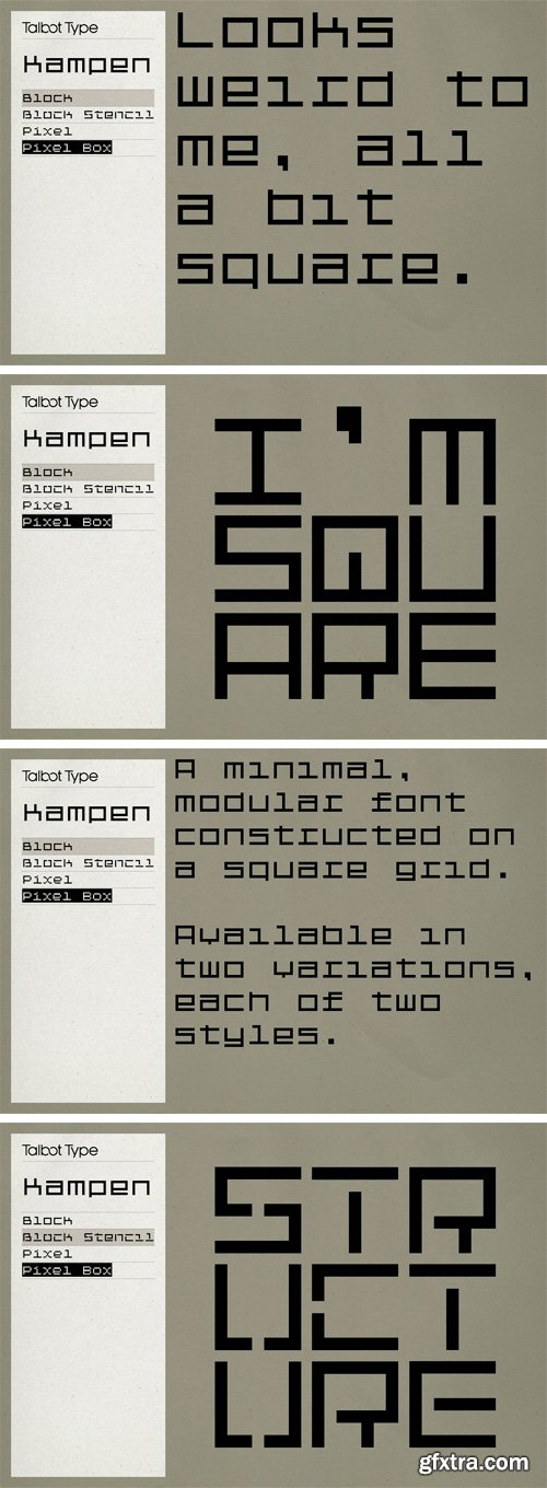 Kampen Font Family