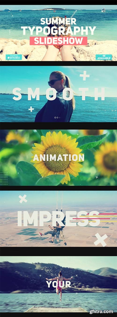 Videohive - Summer Typography Slideshow - 19835806