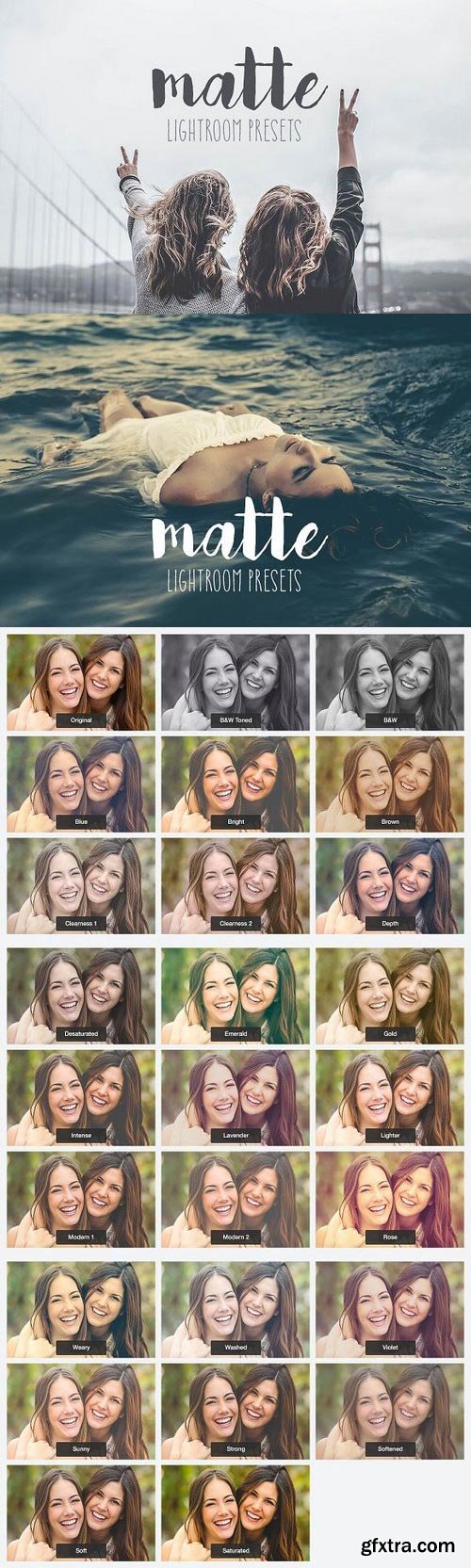 CM - 25 Matte Lightroom Presets 1027159