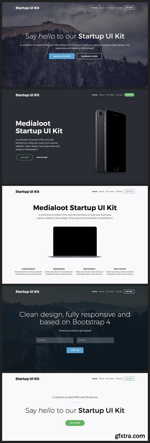 CM - Bootstrap Startup UI Kit 1221851