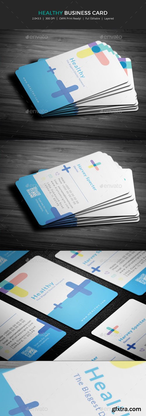 GR - Healthy Doctor Business Card 19907131