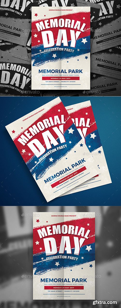 Graphicriver - Memorial Day Flyer 19922594