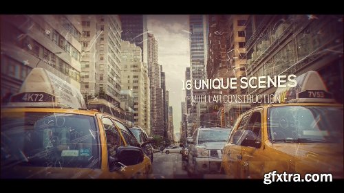 Videohive Abstract Cinematic Parallax Opener | Slideshow 19318190