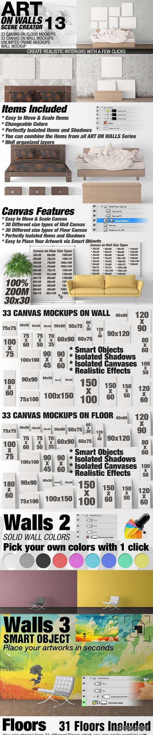 CM - Canvas Mockups - Frames Mockups v 13 1409818