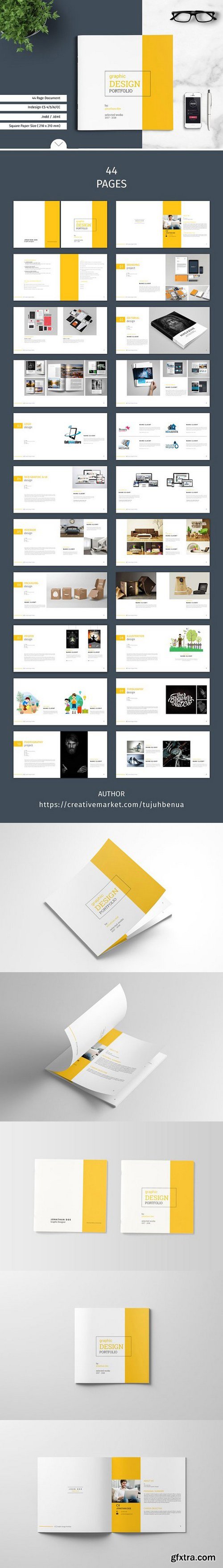 CM - Graphic Design Portfolio Template 1398714