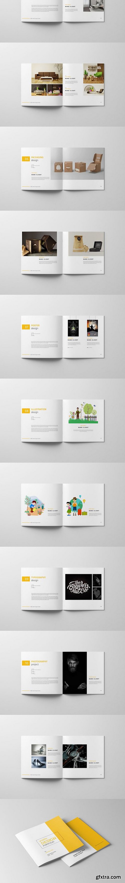 CM - Graphic Design Portfolio Template 1398714