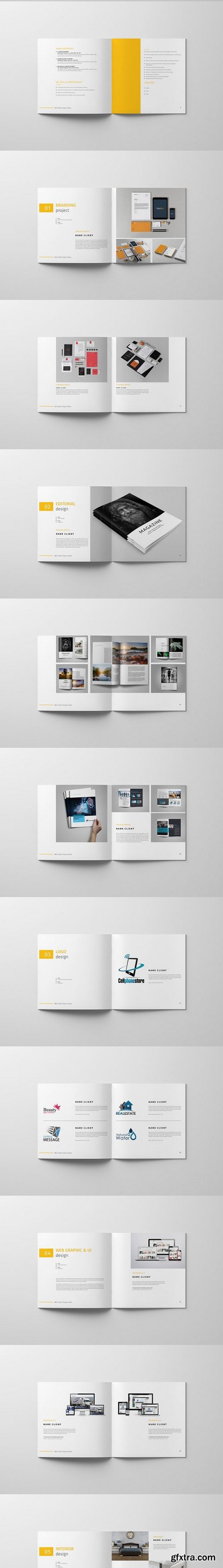 CM - Graphic Design Portfolio Template 1398714