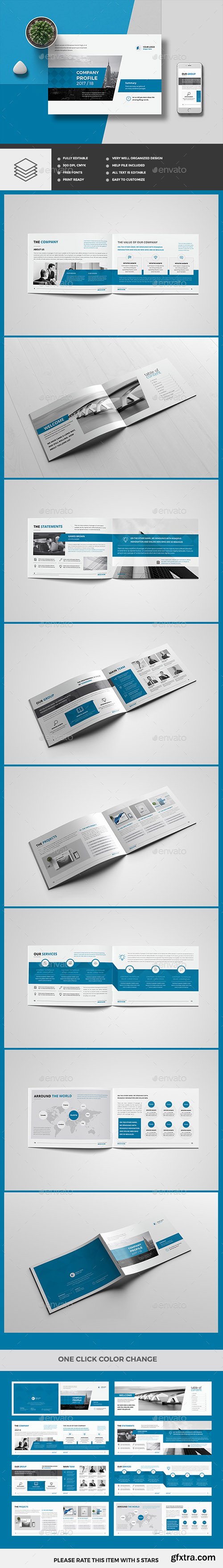 Graphicriver Company Profile 16 Pages 19925732