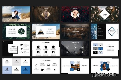 Hush Keynote Template