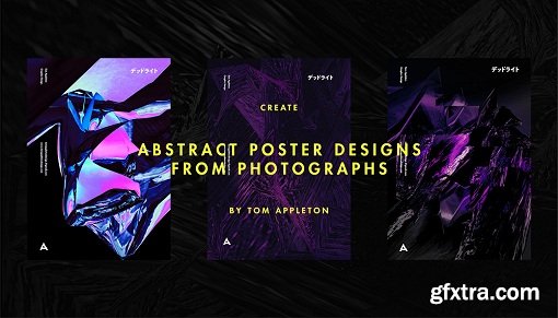 Create textured poster designs from photographs in Photoshop: Abstraction from image