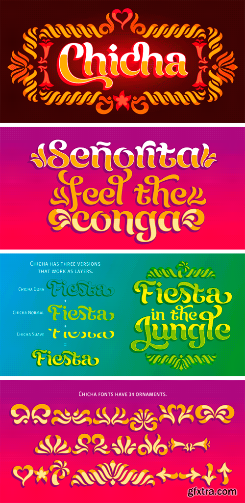 Chicha Font Family