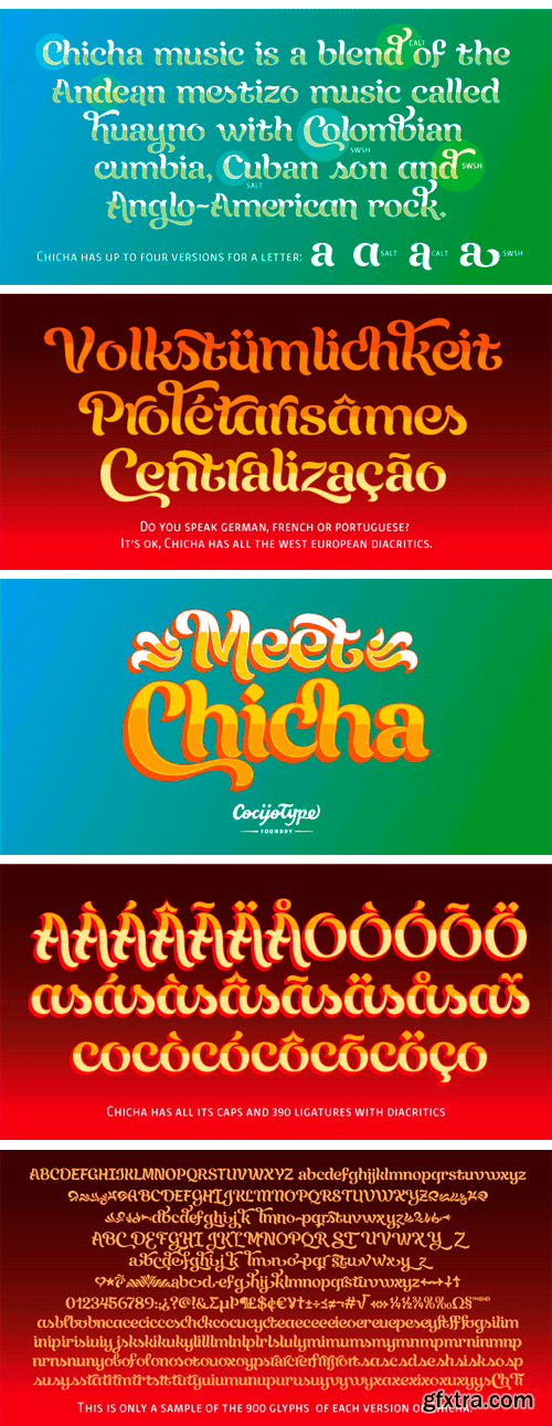 Chicha Font Family