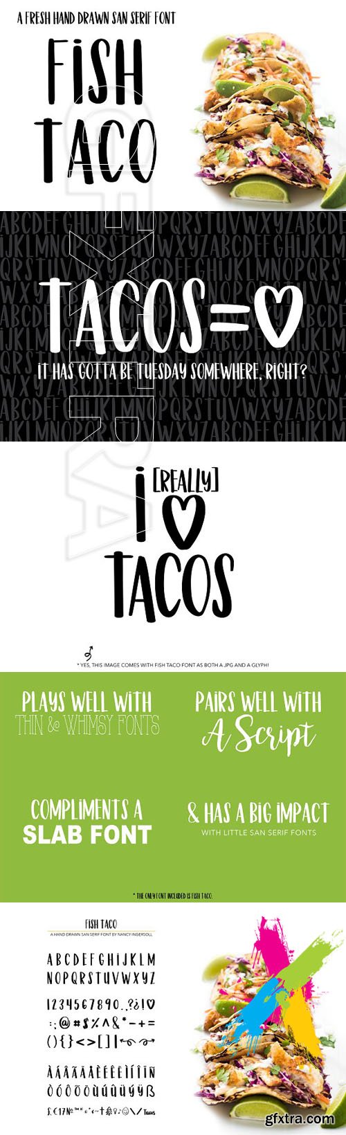 CM - Fish Taco Font 1470548