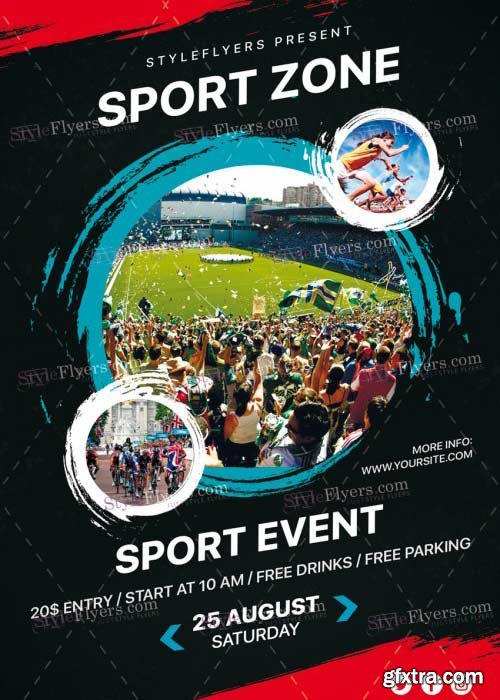 Sport Zone v27 PSD Flyer