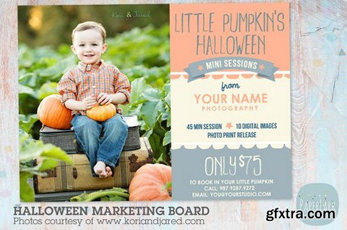 CM - ID001 Halloween Day Marketing Board 1399086