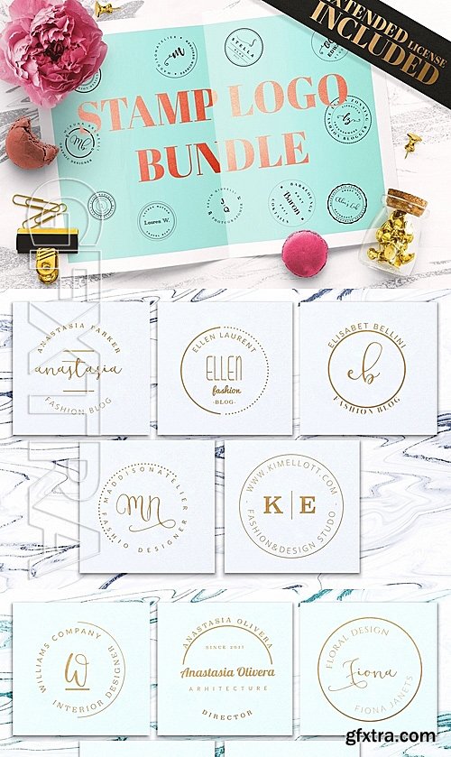 CreativeMarket 500 Premium Logo Bundle - 98%OFF 1412693