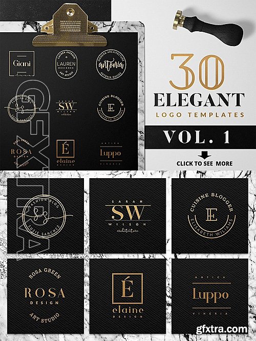 CreativeMarket 500 Premium Logo Bundle - 98%OFF 1412693