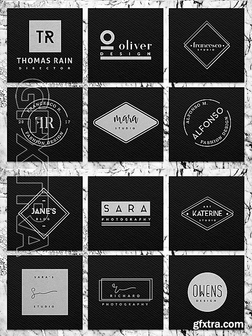 CreativeMarket 500 Premium Logo Bundle - 98%OFF 1412693