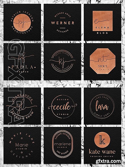 CreativeMarket 500 Premium Logo Bundle - 98%OFF 1412693