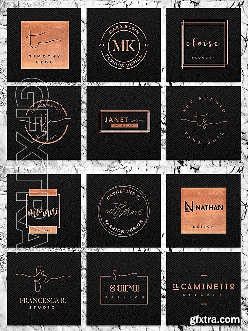 CreativeMarket 500 Premium Logo Bundle - 98%OFF 1412693