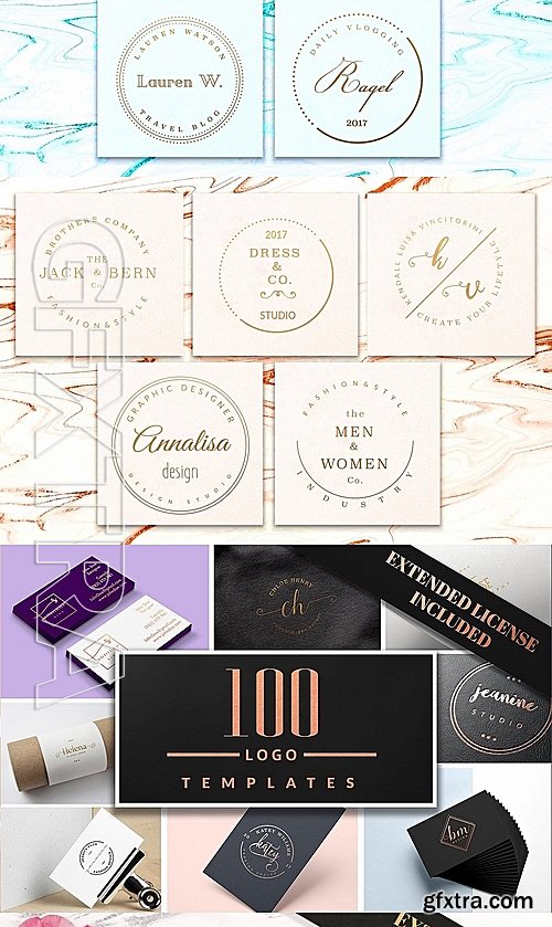 CreativeMarket 500 Premium Logo Bundle - 98%OFF 1412693