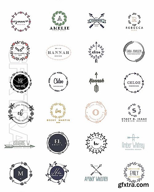 CreativeMarket 500 Premium Logo Bundle - 98%OFF 1412693