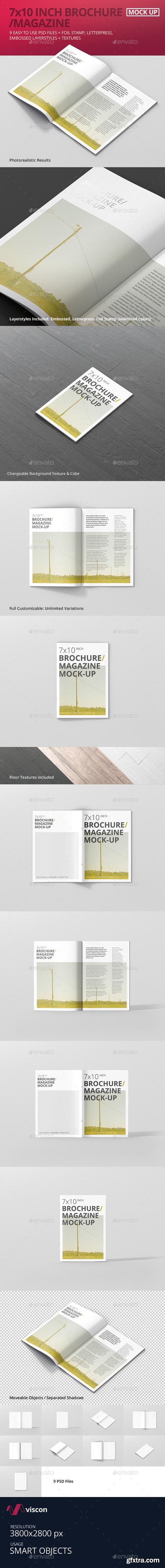 GR - 7x10 Brochure / Magazine Mock-Up 17605560