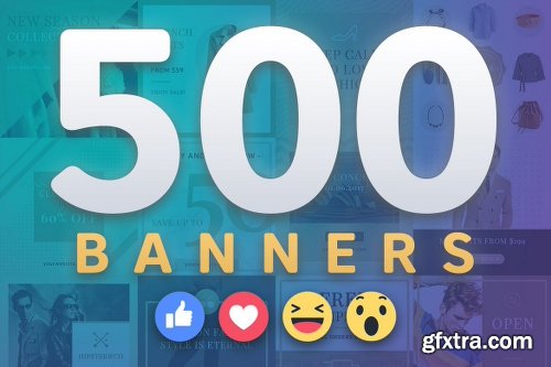 500 Facebook Banners