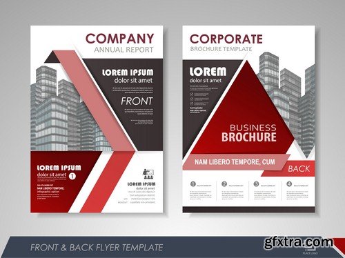 Business brochures - 5 EPS