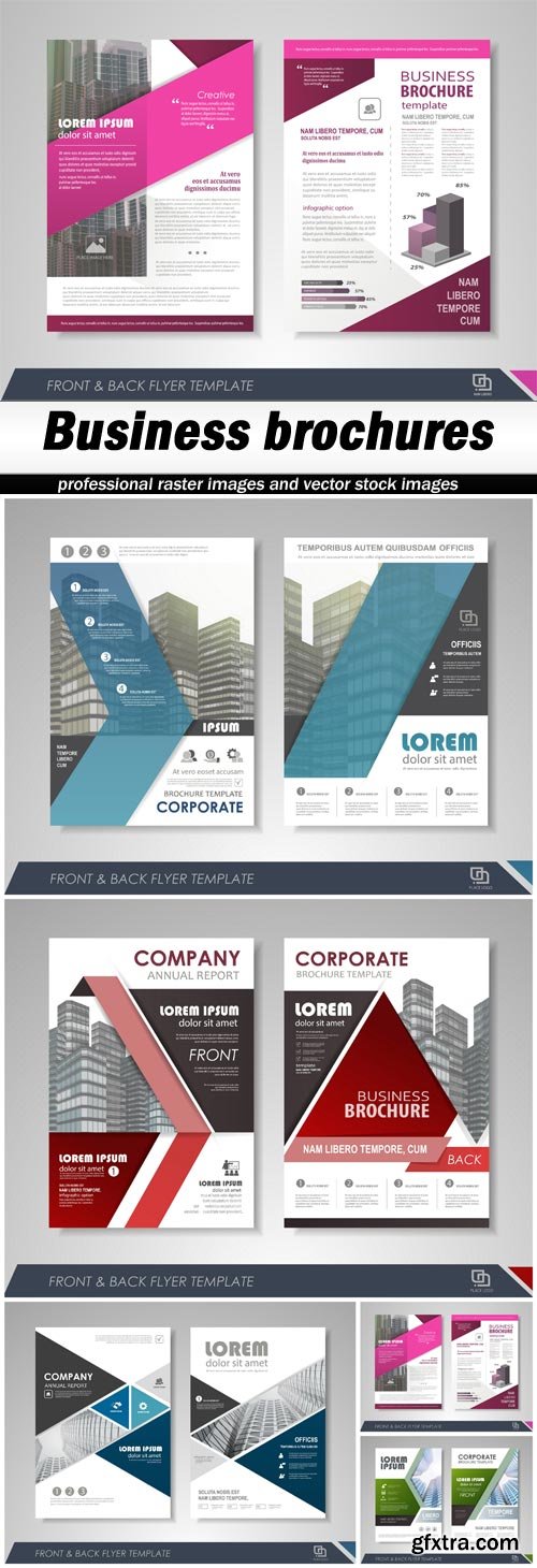 Business brochures - 5 EPS