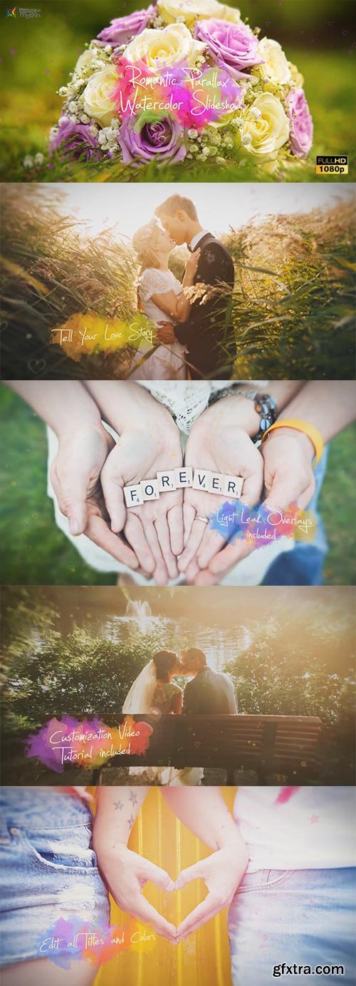 Videohive - Romantic Parallax Slideshow - 19807325