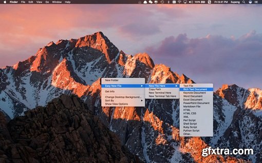 Easy New File 1.3 (Mac OS X)
