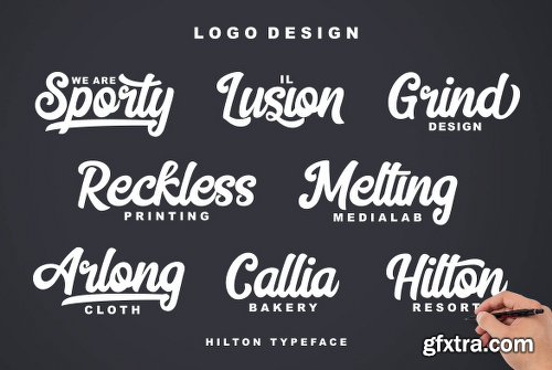 CreativeMarket Hilton Font 1424659