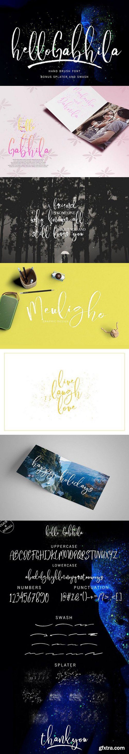 CM - Hello Gabhila Script Font 1409990