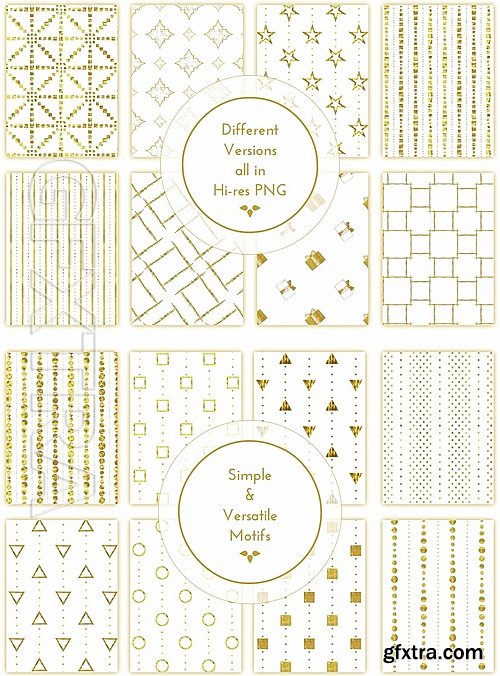 CreativeMarket The Mega Gold Bundle 1415915