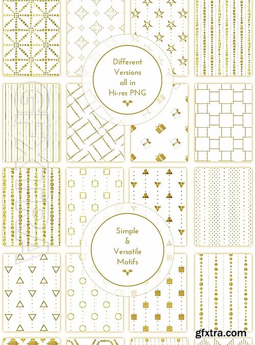 CreativeMarket The Mega Gold Bundle 1415915