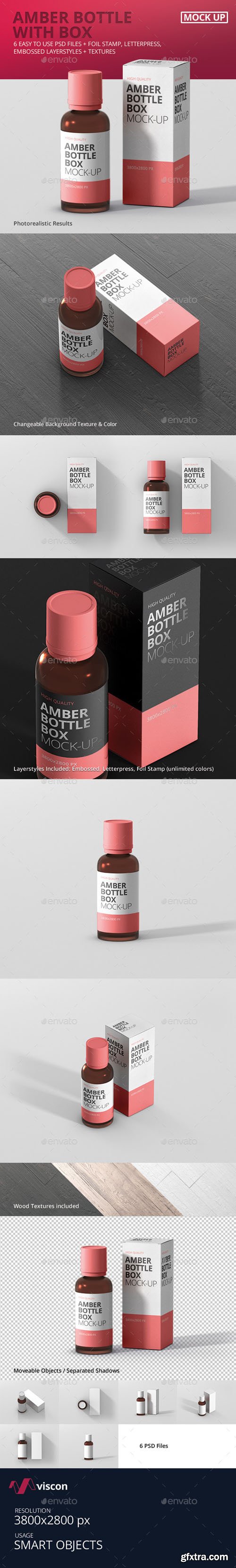 GR - Amber Bottle Box Mockup 18016783