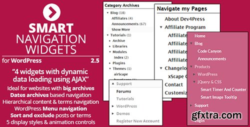 CodeCanyon - Smart Navigation Widgets v2.5.3 - 3702563