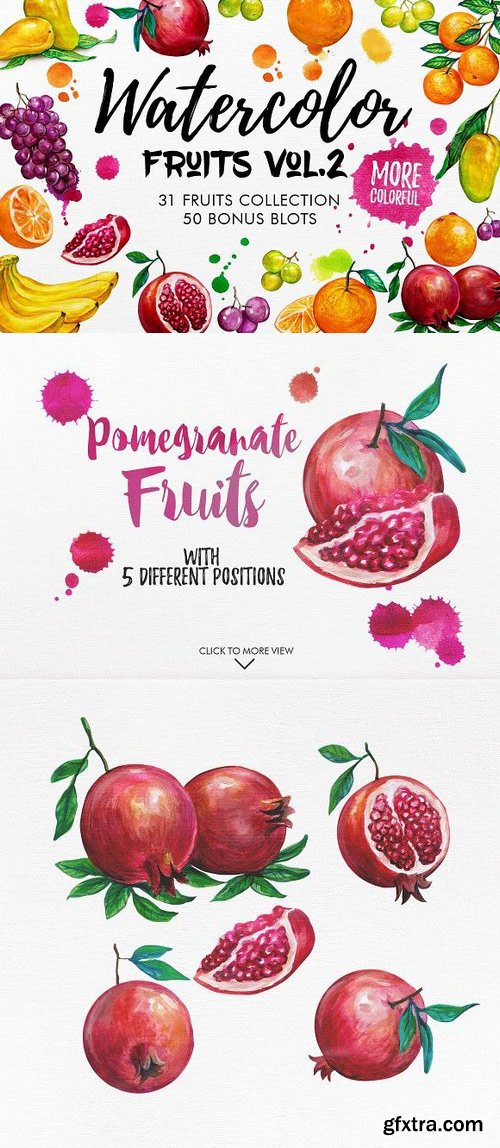 CM - Watercolor Fruits Vol. 2 853827