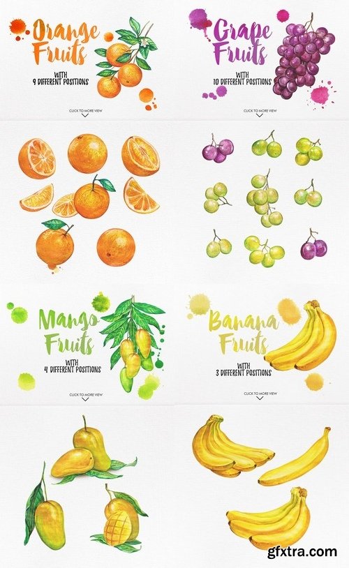 CM - Watercolor Fruits Vol. 2 853827