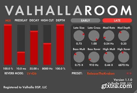 Valhalla DSP ValhallaRoom v1.5.1