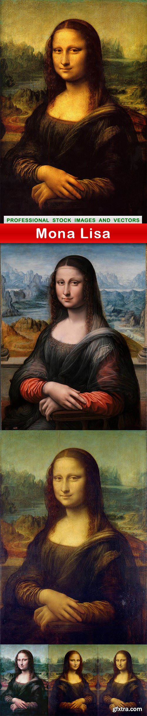 Mona Lisa - 5 UHQ JPEG