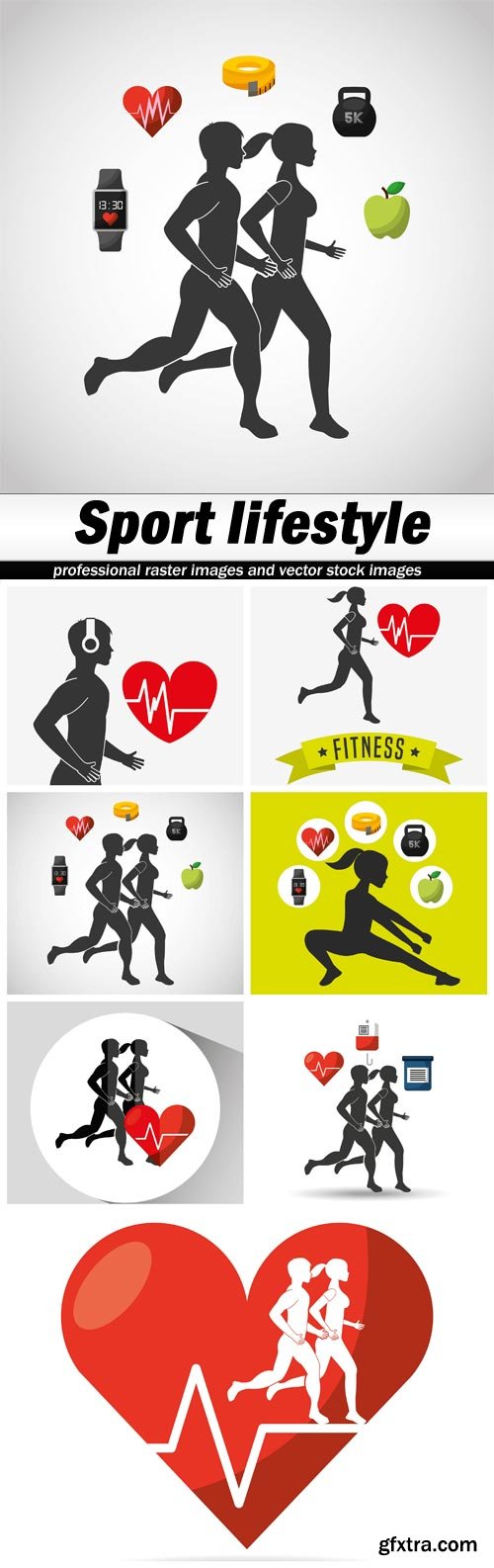 Sport lifestyle - 7 EPS