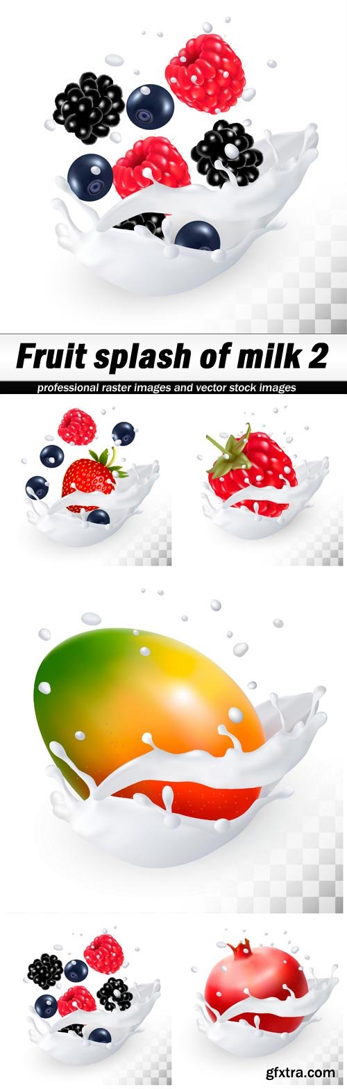 Fruit splash of milk 2 - 5 EPS