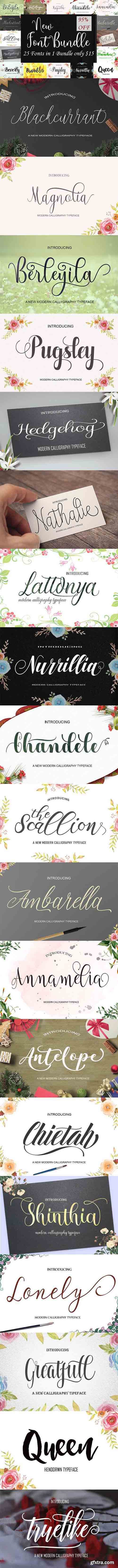 CM - New Font Bundle 1478572