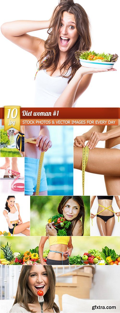 Diet woman 1, 10 x UHQ JPEG