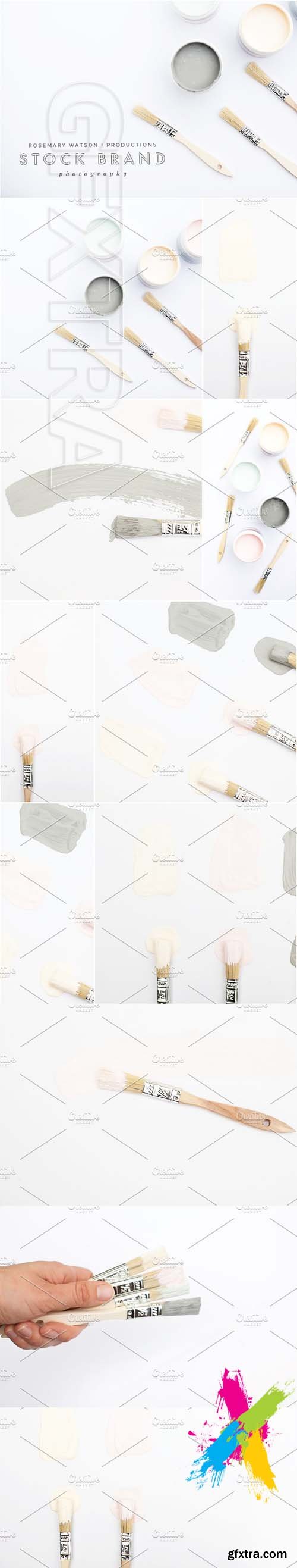 CM - Painting Paint Brush Stock Photos 1491777